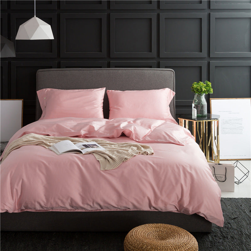 Four-Piece Bedding Set in Pure Color
