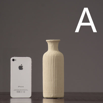 Ceramic Dried Flower Vase for Home Décor
