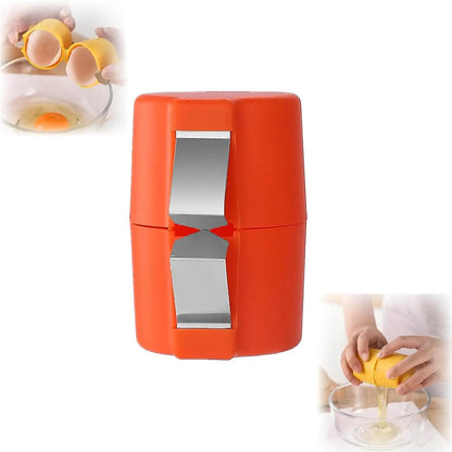 Handheld Egg Cracker and Separator - Multifunctional Kitchen Gadget for Effortless Cooking (1 or 2 Pieces)