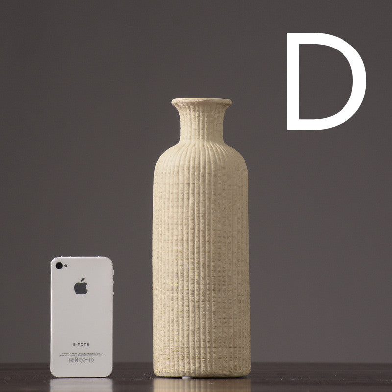 Ceramic Dried Flower Vase for Home Décor