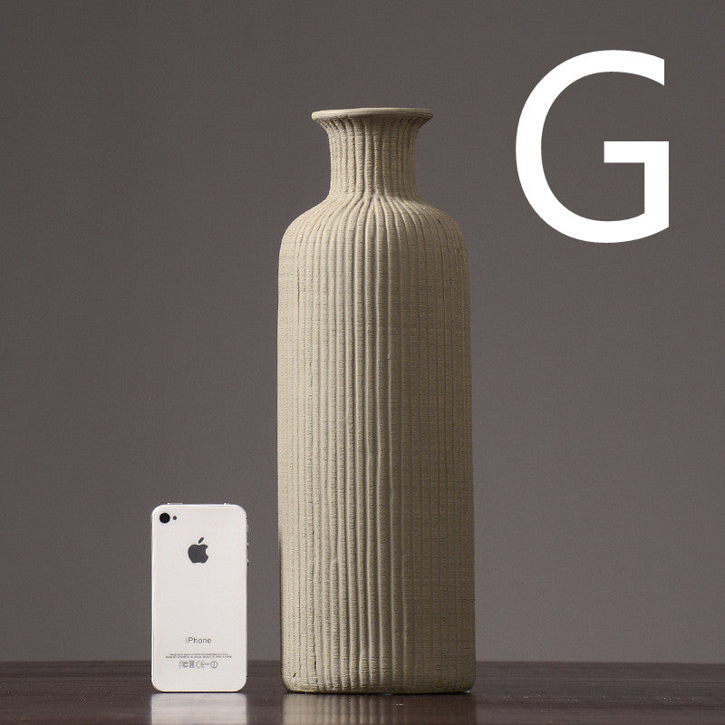 Ceramic Dried Flower Vase for Home Décor