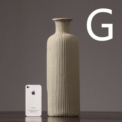 Ceramic Dried Flower Vase for Home Décor