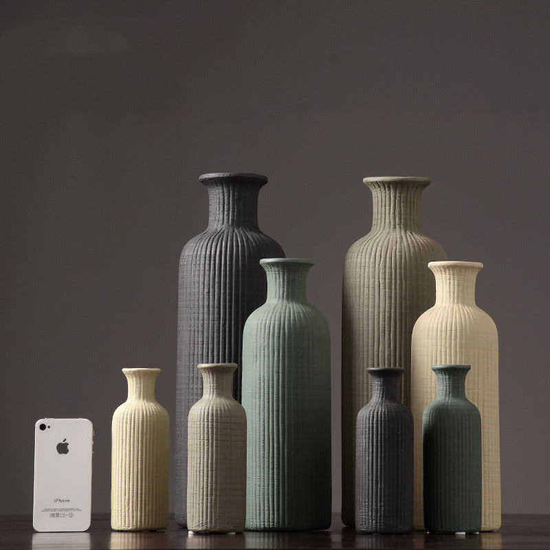 Ceramic Dried Flower Vase for Home Décor