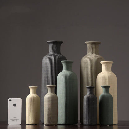 Ceramic Dried Flower Vase for Home Décor