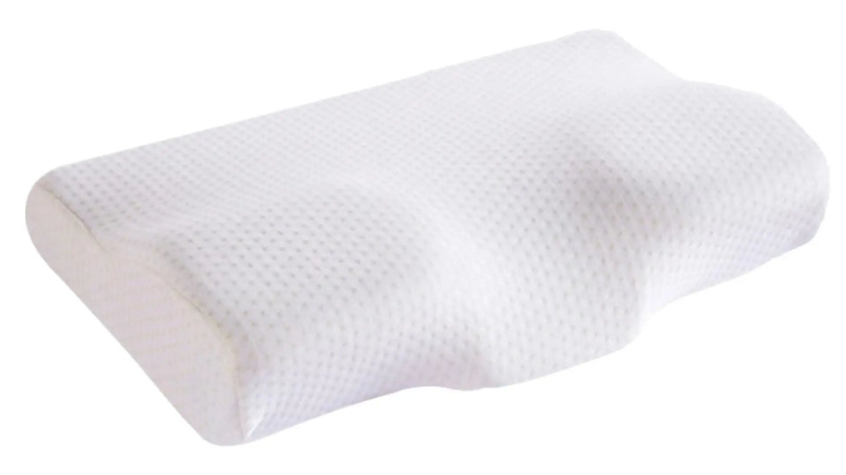 Orthopedic Memory Foam Butterfly Pillow for Cervical Neck Support and Protection