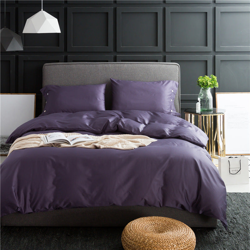 Four-Piece Bedding Set in Pure Color