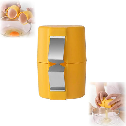 Handheld Egg Cracker and Separator - Multifunctional Kitchen Gadget for Effortless Cooking (1 or 2 Pieces)